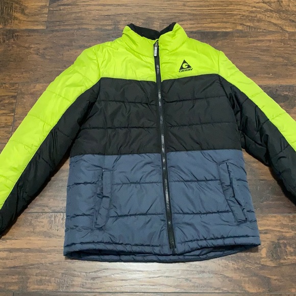 Gerry Packable Puffer Jackets For Boys - Lightweight Hooded Winter Coat, Water-Resistant & Warm